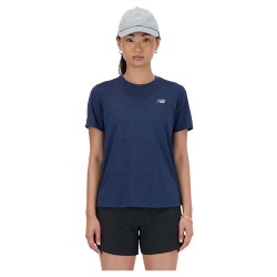 тениска,дамски,тениски,new,balance,athletics,short,sleeve,t,shirt,nb,navy,heather,(blue)