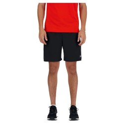 Къси панталони New balance MS412 Sport Essentials 7´´ shorts - Black (Black) къси,панталони,мъжки,панталони,new,balance,ms412,sport,essentials,7´´,shorts,black,(black)