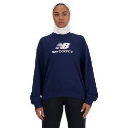 блуза,дамски,блузи,new,balance,sport,essentials,french,terry,logo,sweatshirt,nb,navy,(blue)
