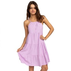 Рокля Roxy Cool Again sleeveless short dress - Purple (Crocus Petal) рокля,дамски,поли,и,рокли,roxy,cool,again,sleeveless,short,dress,purple,(crocus,petal)