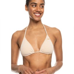 дамски,бански,костюми,roxy,erjx305246,gingham,bikini,top,beige