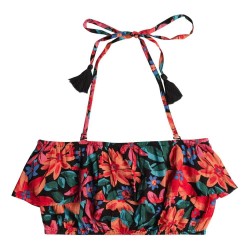 Потник Roxy Golden Tropic P Sleeveless Top - Multicolor (Anthracite / Pattern_1) потник,дамски,топове,roxy,golden,tropic,p,sleeveless,top,multicolor,(anthracite,pattern,1)