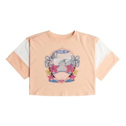 тениска,детски,тениски,roxy,lets,get,itstab,short,sleeve,t,shirt,orange,(peach,parfait)