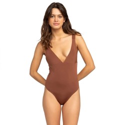 Бански костюм Roxy Silky Island swimsuit - Brown (Root Beer) бански,костюм,дамски,бански,костюми,roxy,silky,island,swimsuit,brown,(root,beer)
