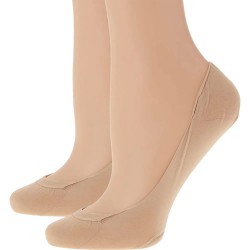 чорапи,дамски,чорапи,eden,2,seamless,breathable,foot,protectors,socks,beige