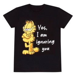 тениска,мъжки,тениски,heroes,garfield,ignoring,you,short,sleeve,t,shirt,yellow,(black)
