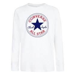 детска,тениска,мъжки,тениски,дамски,тениски,converse,kids,966243,long,sleeve,t,shirt,white,(white)