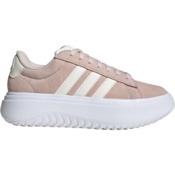 маратонки,дамски,маратонки,adidas,grand,court,platform,suede,trainers,pink,(wonder,quartz,off,white,ftwr,white)