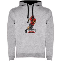 суичър,мъжки,пуловери,kruskis,american,football,bicolor,hoodie,heather,grey,black,(grey)