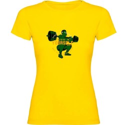 тениска,дамски,тениски,kruskis,believe,short,sleeve,t,shirt,yellow