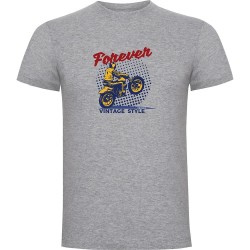 тениска,мъжки,тениски,kruskis,forever,vintage,short,sleeve,t,shirt,heather,grey,(grey)