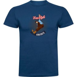 тениска,мъжки,тениски,kruskis,freestyle,rollers,short,sleeve,t,shirt,denim,blue,(blue)