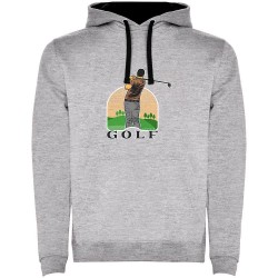 блуза,мъжки,пуловери,kruskis,golfer,bicolor,sweatshirt,heather,grey,black,(grey)