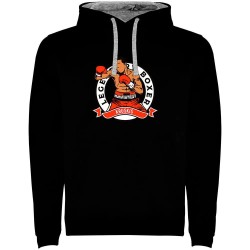суичър,мъжки,пуловери,kruskis,legendary,boxer,bicolor,hoodie,black,(black,grey)