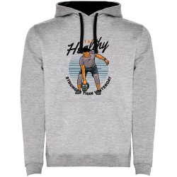 суичър,мъжки,пуловери,kruskis,stay,healthy,bicolor,hoodie,heather,grey,black,(grey)