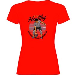 тениска,дамски,тениски,kruskis,stay,healthy,short,sleeve,t,shirt,red