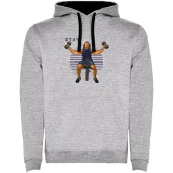 суичър,мъжки,пуловери,kruskis,stay,strong,bicolor,hoodie,heather,grey,black,(grey)