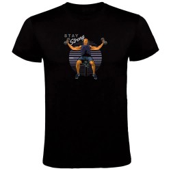 тениска,мъжки,тениски,kruskis,stay,strong,short,sleeve,t,shirt,black