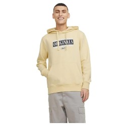 суичър,мъжки,пуловери,jack,&,jones,cobin,hoodie,beige,(italian,straw)