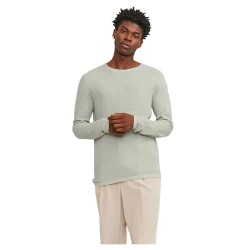 блуза,мъжки,пуловери,jack,&,jones,greg,sweater,desert,sage,detail,with,cloud,dancer,(beige)