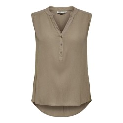 тениска,дамски,тениски,only,jette,sleeveless,t,shirt,green,(mocha,meringue)