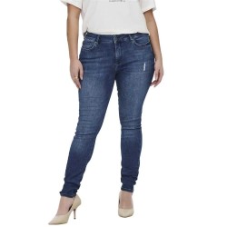 дънки,дамски,панталони,only,carmakoma,willy,regular,skinny,fit,high,waist,jeans,blue,(medium,blue,denim)