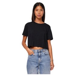 Тениска Pieces Sara Short short sleeve T-shirt - Black (Black) тениска,мъжки,тениски,дамски,тениски,pieces,sara,short,short,sleeve,t,shirt,black,(black)