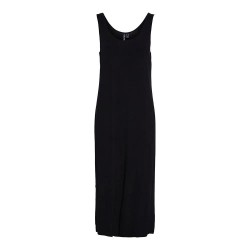 рокля,дамски,поли,и,рокли,pieces,sofia,sleeveless,midi,dress,black,(black)