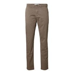 панталони,тип,чино,мъжки,панталони,selected,new,miles,slim,fit,chino,pants,morel,(brown)