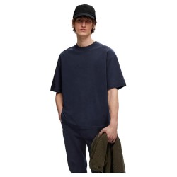 тениска,мъжки,тениски,selected,oscar,relax,fit,short,sleeve,t,shirt,blue,(sky,captain)
