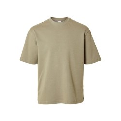 тениска,мъжки,тениски,selected,oscar,relax,fit,short,sleeve,t,shirt,vetiver,(green)