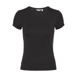 тениска,дамски,тениски,vero,moda,ines,fiona,short,sleeve,t,shirt,black,(black)