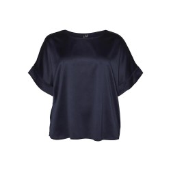 сако,дамски,блузи,дамски,ризи,vero,moda,curve,merle,short,sleeve,blouse,blue,(navy,blazer)