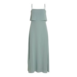 рокля,дамски,поли,и,рокли,vila,milina,strap,sleveless,long,dress,green