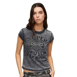 тениска,дамски,тениски,superdry,retro,rocker,short,sleeve,t,shirt,grey