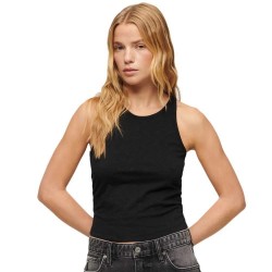 потник,дамски,топове,superdry,ruched,sleeveless,top,black