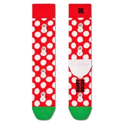 чорапи,мъжки,чорапи,happy,socks,big,dot,snowman,half,long,socks,red,(red)