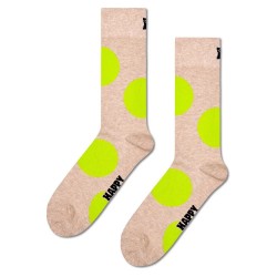 чорапи,мъжки,чорапи,happy,socks,jumbo,dot,half,long,socks,beige,(beige,yellow)