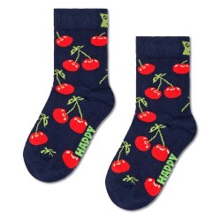 детски,чорапи,детски,чорапи,happy,socks,kids,cherry,half,long,socks,multicolor,(navy)