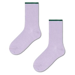 чорапи,мъжки,чорапи,happy,socks,mariona,crew,socks,light,purple,(purple)