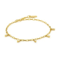 бижутерия,ania,haie,b018,bracelet,golden,(golden)