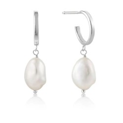 бижутерия,ania,haie,e019,02h,earrings,silver,(grey)