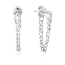 бижутерия,ania,haie,e021,03h,earrings,silver,(grey)