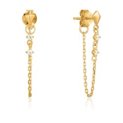 бижутерия,ania,haie,e025,02g,earrings,golden,(golden)