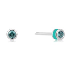 бижутерия,ania,haie,e028,01h,t,earrings,silver,(blue)