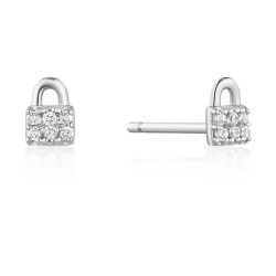 бижутерия,ania,haie,e032,03h,earrings,silver,(grey)