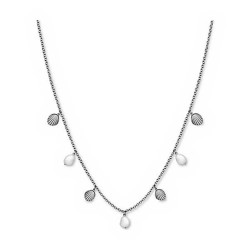 бижутерия,rosefield,jmspns,necklace,silver,(grey)