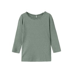 тениска,детски,тениски,name,it,kab,long,sleeve,t,shirt,green,(lily,pad,detail,melange)