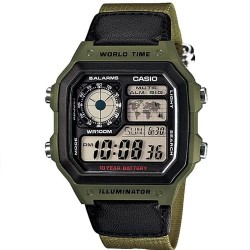 часовник,часовници,casio,1200whb,sports,watch,green
