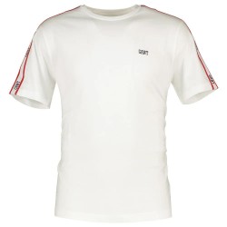 тениска,мъжки,тениски,gant,shoulder,tape,short,sleeve,t,shirt,white
